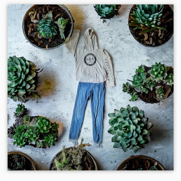 Girls 2pc bundle -sz 10-12- Levi jegging-AF hoody glitter logo-great shape ! ☀️ - Picture 5 of 12